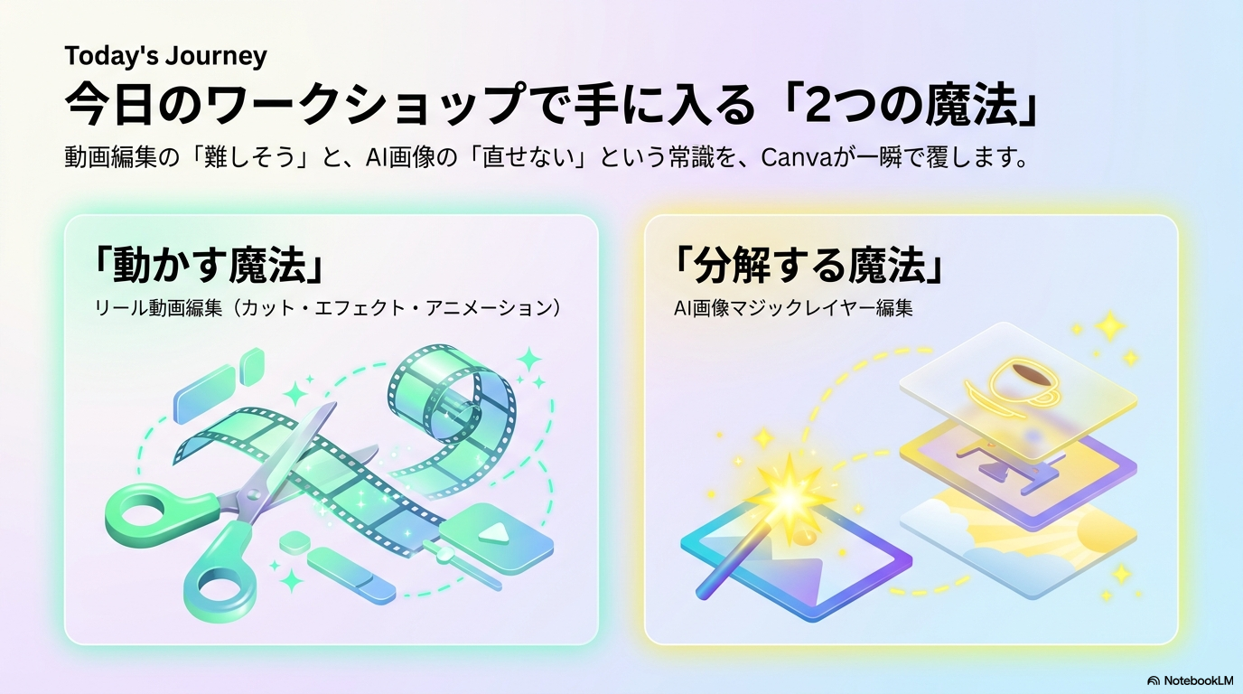動かす魔法と分解する魔法