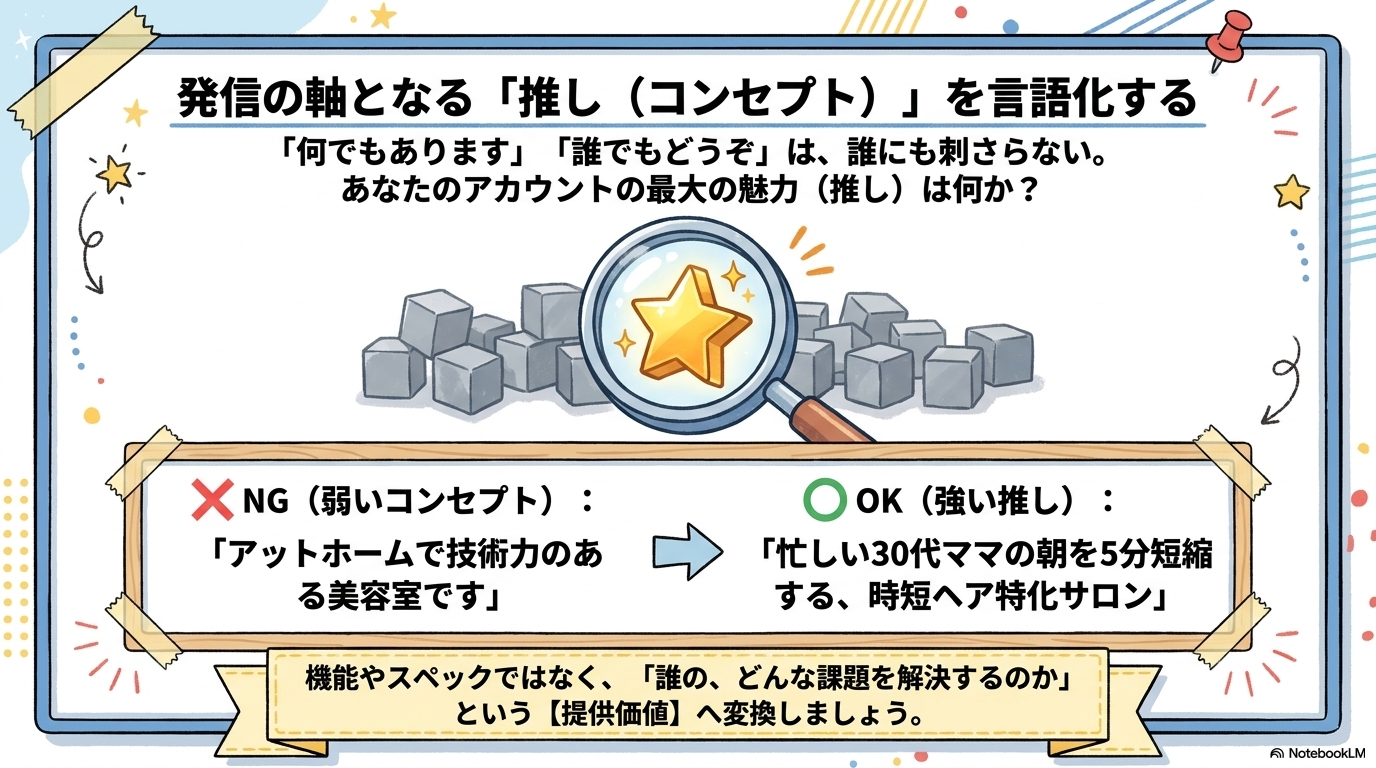 コンセプト言語化 NG/OK