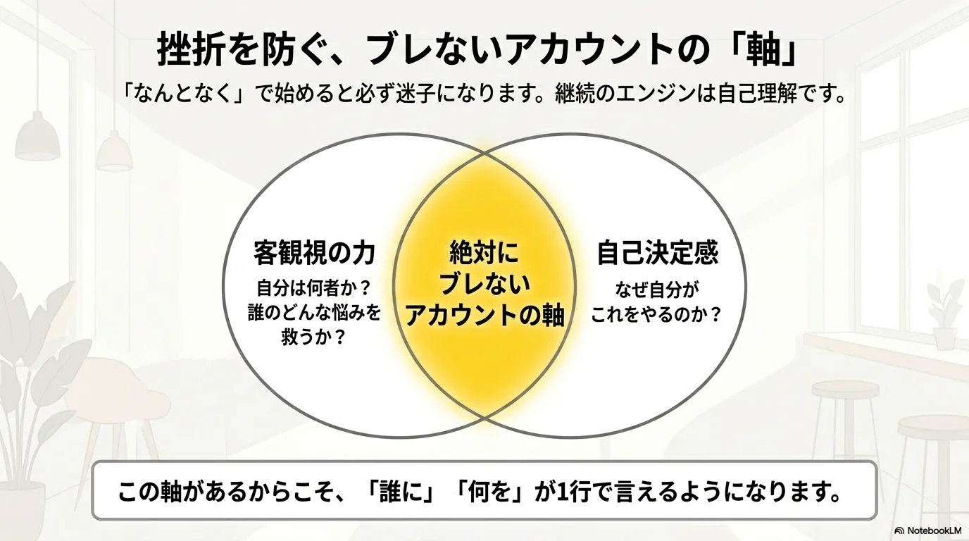 ブレない軸の3要素