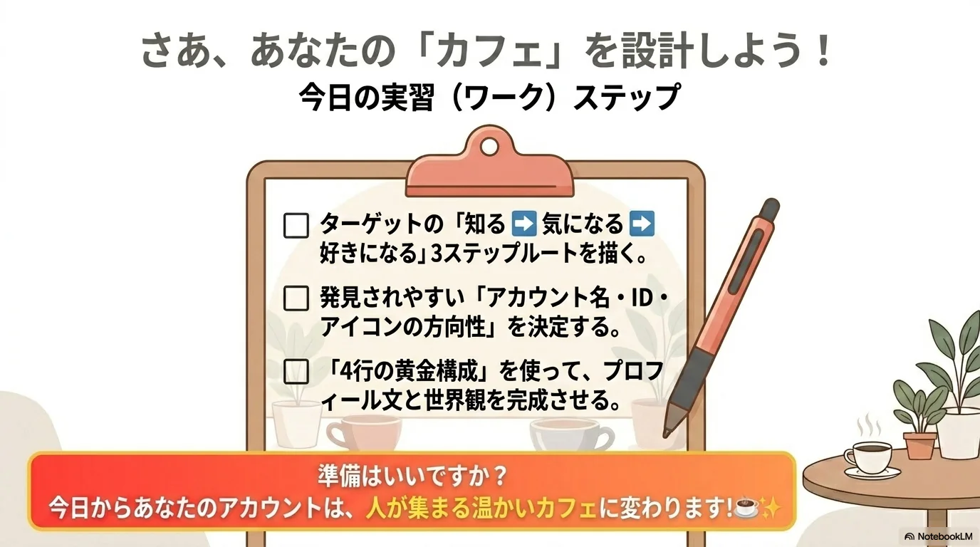 実習ワーク：4行の黄金構成