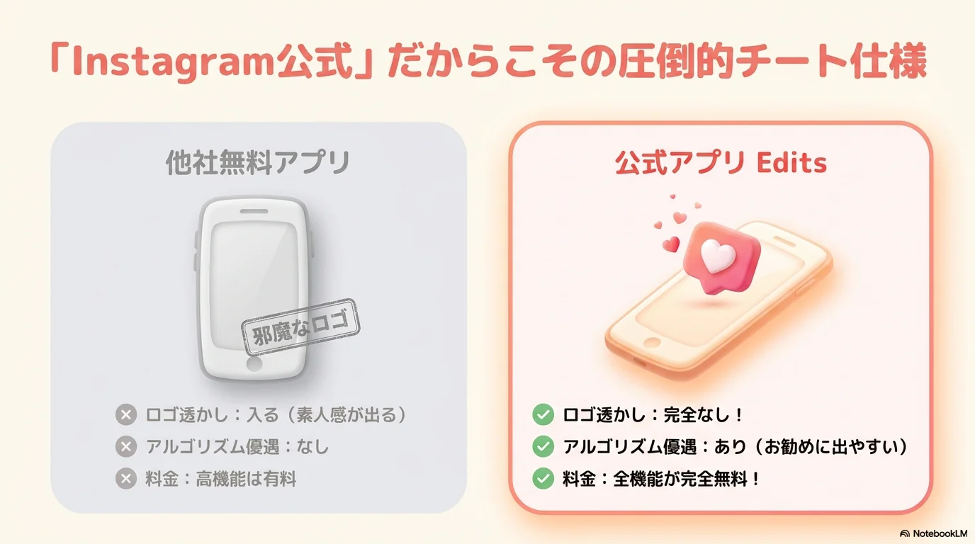 Instagram公式の3大チート仕様