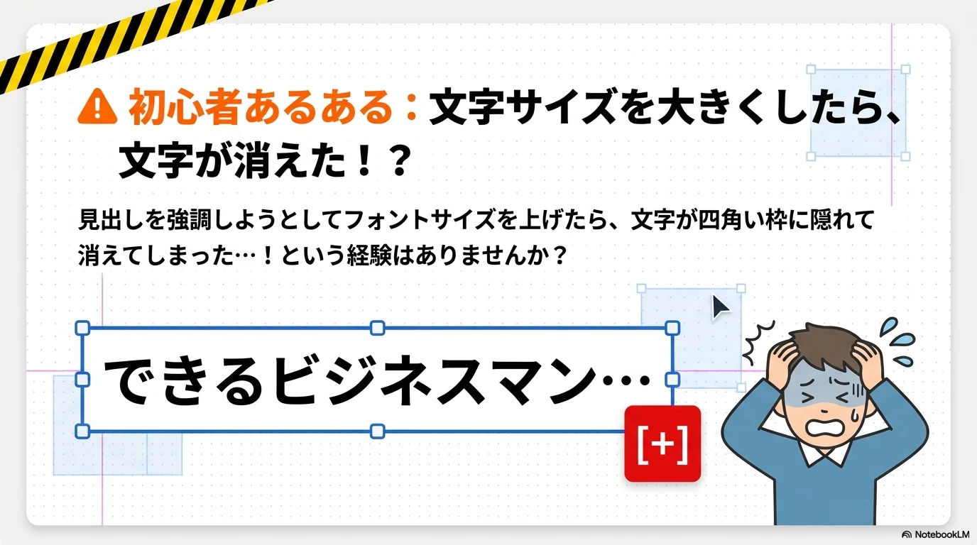 テキストボックスの罠