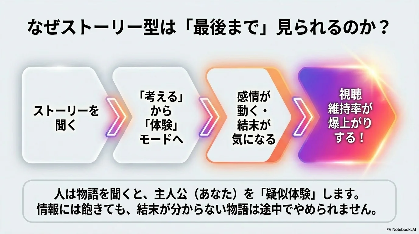 冒頭のフック